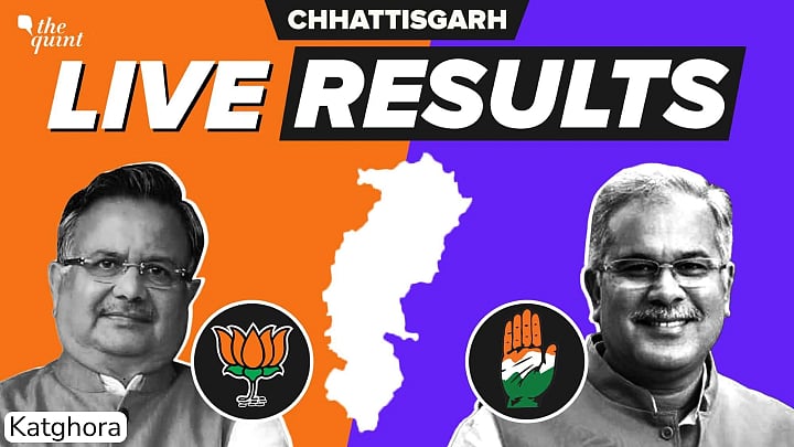<div class="paragraphs"><p>Katghora Election Result 2023 live updates for Chhattisgarh Assembly elections<br><br>The Quint</p></div>