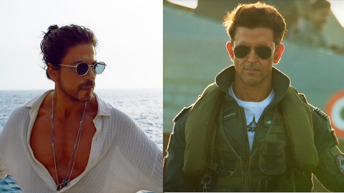<div class="paragraphs"><p>Shah Rukh Khan praises the teaser for<em> Fighter,</em> starring Hrithik Roshan and Deepika Padukone.</p></div>
