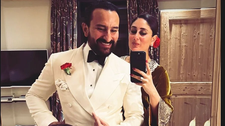 <div class="paragraphs"><p>Kareena Kapoor and Saif Ali Khan are in Switzerland for the New Year.</p></div>