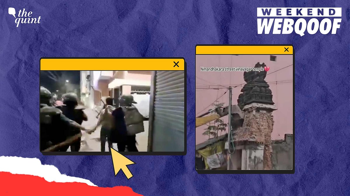 <div class="paragraphs"><p>WebQoof Recap: Here are the viral pieces of misinformation that we debunked this week.</p></div>