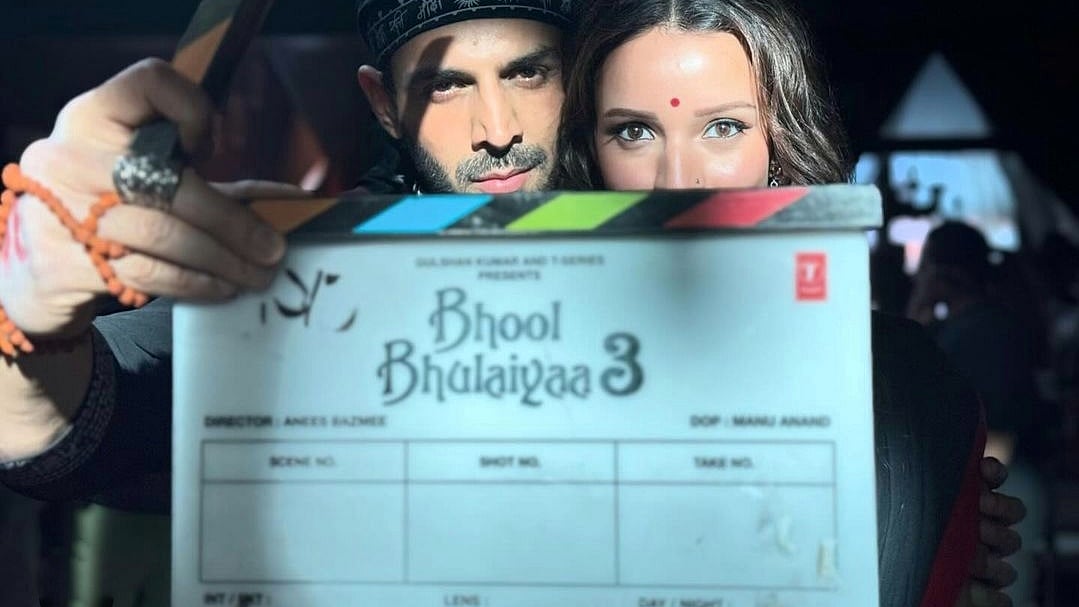 <div class="paragraphs"><p>Kartik Aaryan and Triptii Dimri wrap up first schedule of their film's shoot.&nbsp;</p></div>