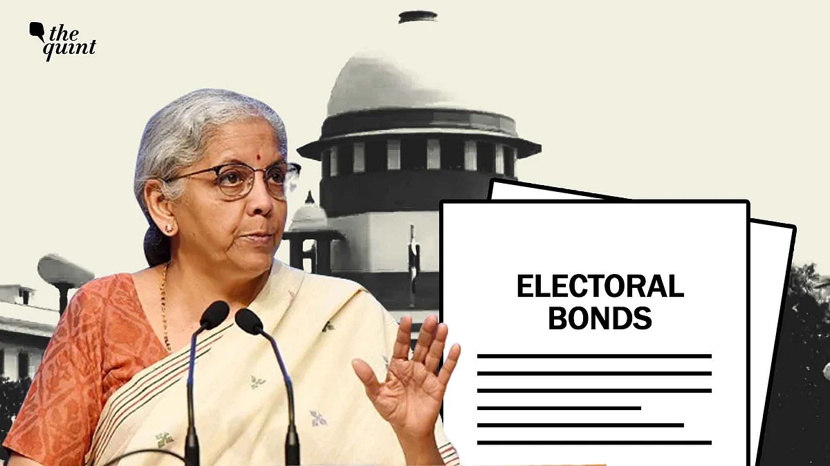 <div class="paragraphs"><p>On 20 April, Finance Minister (FM) <a href="https://www.thequint.com/opinion/decoding-interim-budget-2024-24-is-capex-allocation-justified-sitharaman-modi-government">Nirmala Sitharaman </a>had been reported saying that the Bharatiya Janata Party (BJP) intends to bring back electoral bonds in some form after wide consultation will all stakeholders if elected back to power in the 2024 general elections.</p></div>