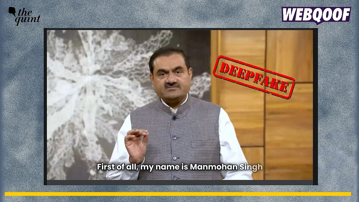 <div class="paragraphs"><p>Fact-check: A deepfake video of Gautam Adani promoting an investment application is going viral as real.</p></div>