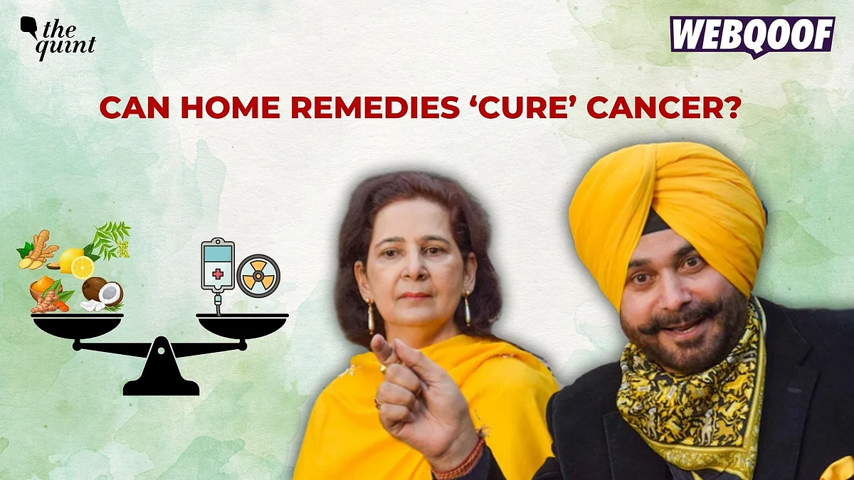 <div class="paragraphs"><p>Navjot Singh Video: Can Special Diet &amp; Home Remedies Really 'Cure' Cancer?</p></div>