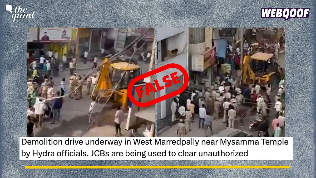 <div class="paragraphs"><p>Fact-Check: HYDRAA was not the agency which conducted this demolition in&nbsp;West Marredpally.</p></div>