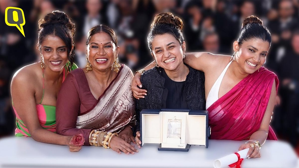 <div class="paragraphs"><p>Kani Kusruti, Chhaya Kadam, filmmaker Payal Kapadia, and Divya Prabha at Cannes 2024.&nbsp;</p></div>