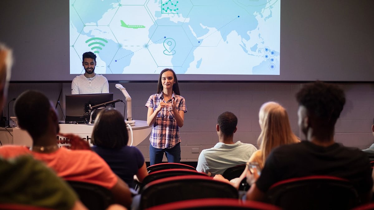 <div class="paragraphs"><p>Innovations like real-time transcription and AI-powered tools are empowering hearing impaired professionals to thrive in their careers.</p></div>