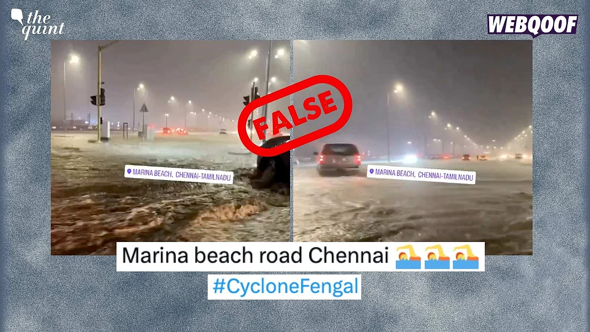 <div class="paragraphs"><p>Fact-Check: This video is from Jeddah and not Chennai, as claimed.</p></div>