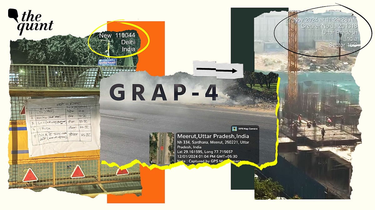 <div class="paragraphs"><p>Although GRAP-IV mandates a&nbsp;ban on pollution-causing vehicles, construction and demolition activities, the air quality barely saw any improvement in the days that followed. Why? The Quint finds answers in reports submitted to the Supreme Court.</p></div>