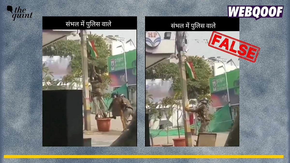 <div class="paragraphs"><p>Fact-check: An old video from Delhi is going viral to claim that police personnel were seen breaking the CCTV cameras in Sambhal.</p></div>