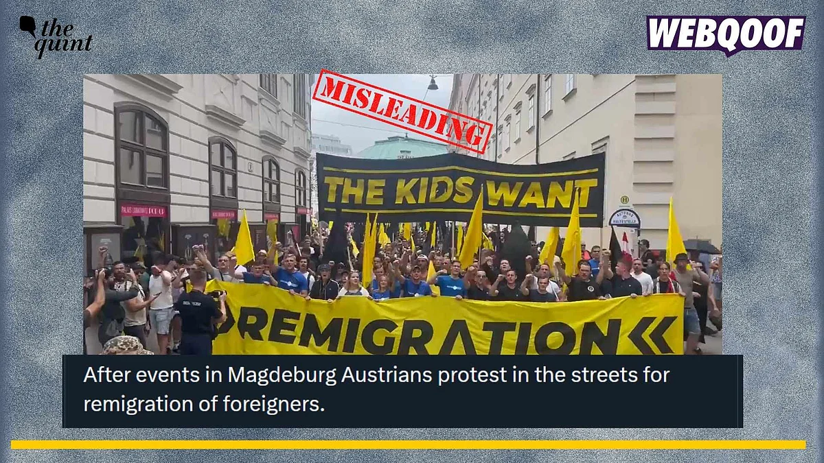 <div class="paragraphs"><p>Fact-check: An old video is going viral to claim that it shows a protest in Austria against the recent Christmas market attack in Germany.</p></div>