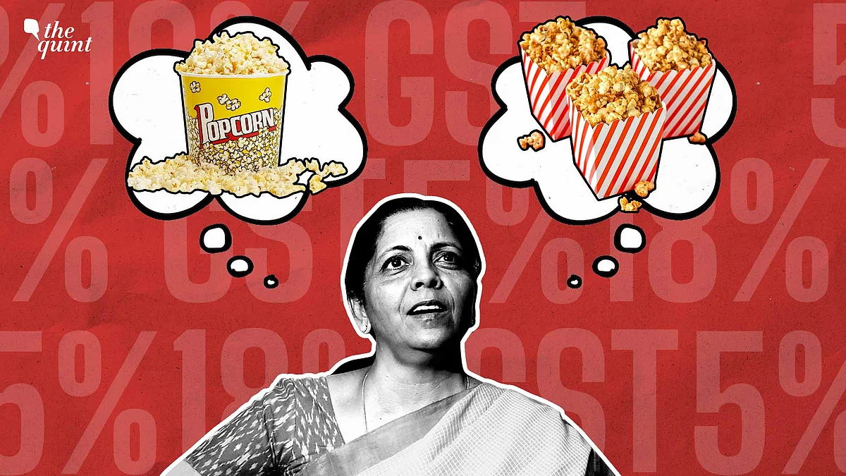 <div class="paragraphs"><p>On 21 December, the Goods and Services Tax (GST) Council, led by Finance Minister Nirmala Sitharaman, clarified the different taxation on salted and caramel popcorn.</p></div>