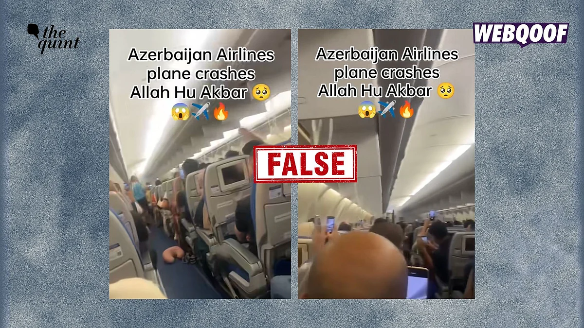 <div class="paragraphs"><p>This video predates the plane crash in Kazakhstan by at least three months.</p></div>