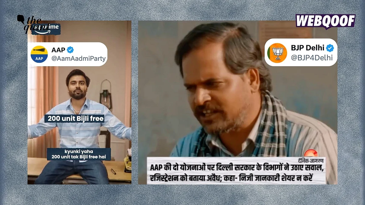 <div class="paragraphs"><p>Both parties shared edited videos and deepfakes of visuals from web series Panchayat to target and criticise the other before the 2025 Delhi Assembly elections.</p></div>