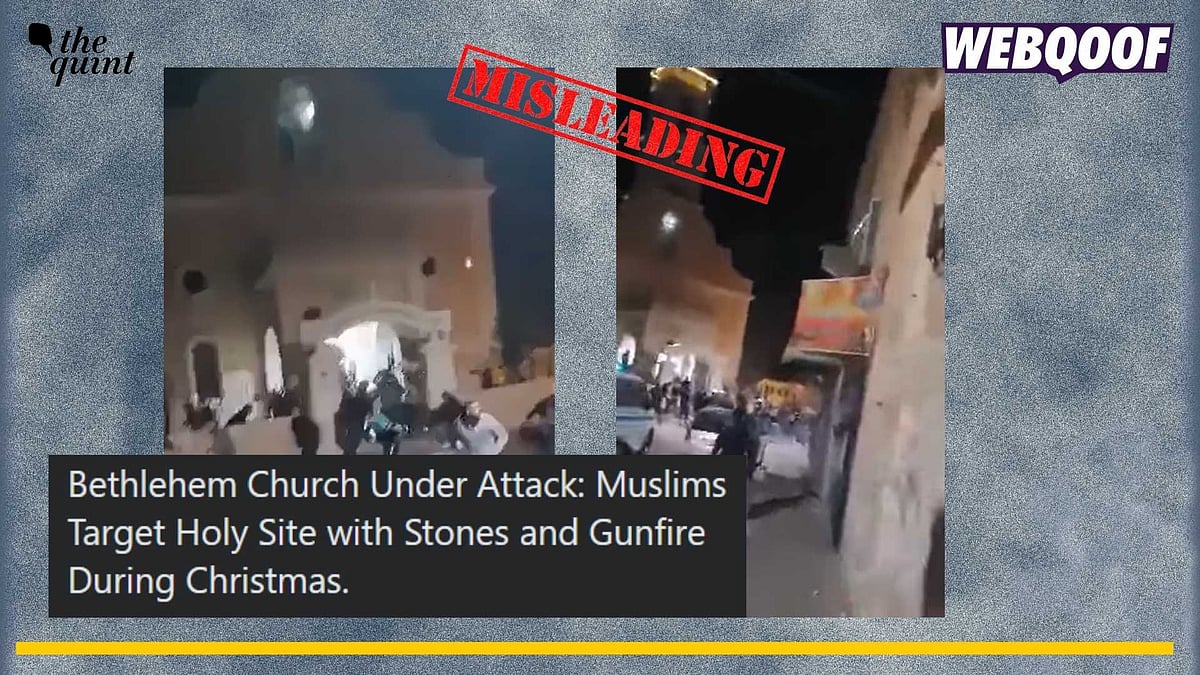 <div class="paragraphs"><p>Fact-check: An old video from 2022 showing men attacking a church in Bethlehem is going viral as a recent video.</p></div>