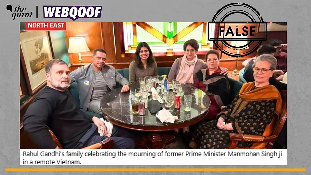 <div class="paragraphs"><p>Fact-Check | The image is old and predates former PM Dr Manmohan Singh's death.</p></div>