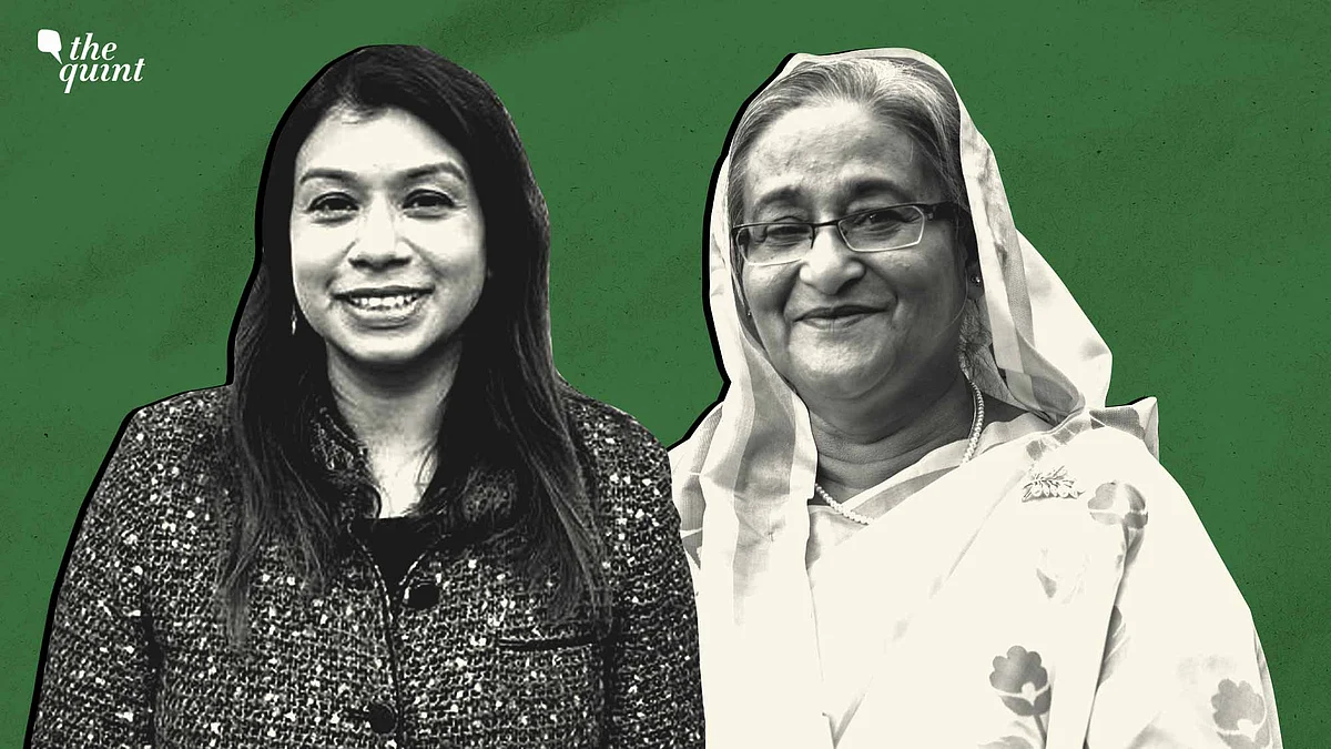 <div class="paragraphs"><p>Tulip Siddiq (left), the niece of former prime minister of Bangladesh <a href="https://www.thequint.com/news/world/bangladesh-sheikh-hasina-extradition-pros-and-cons-for-india">Sheikh Hasina</a>, resigned from the British government on the night of Tuesday, 14 January to prevent an ethics probe from becoming a “distraction” to the government.</p></div>