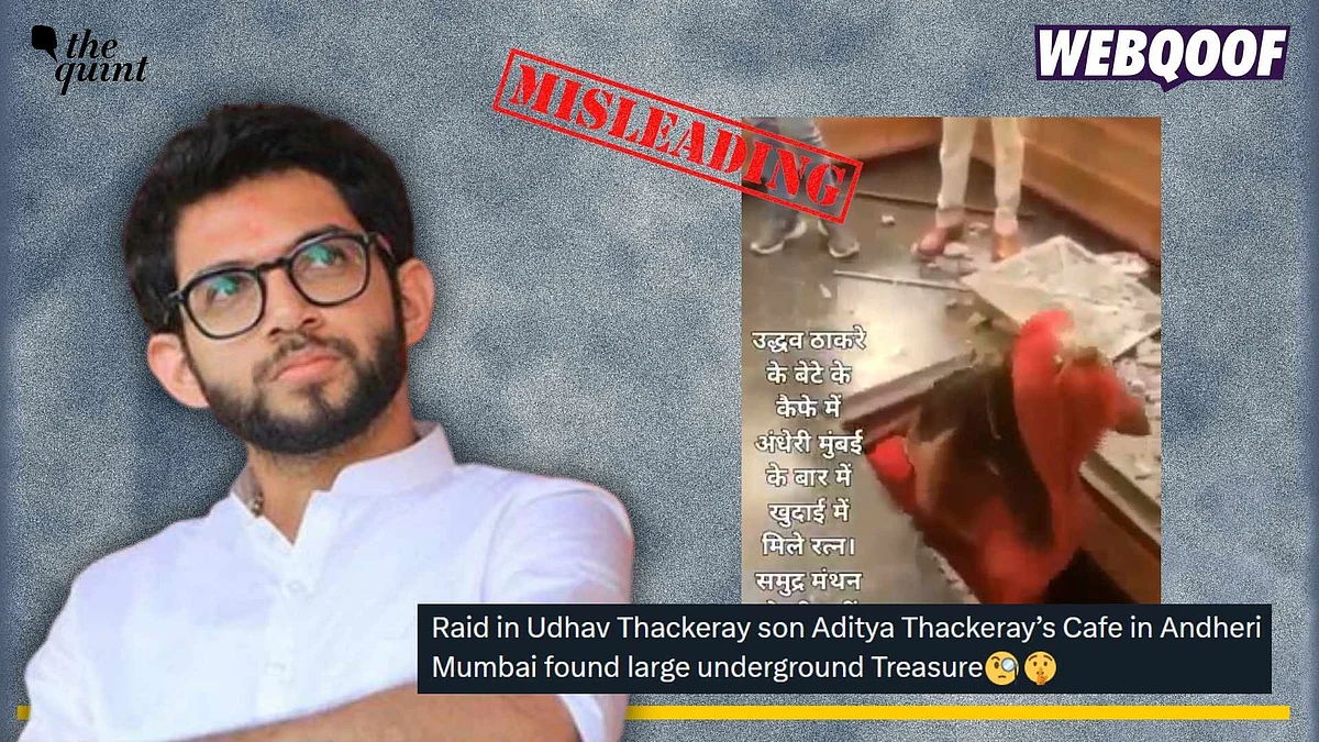 <div class="paragraphs"><p>Fact-check: An old video of a police raid in Mumbai's bar is being falsely linked to Aaditya Thackeray.</p></div>