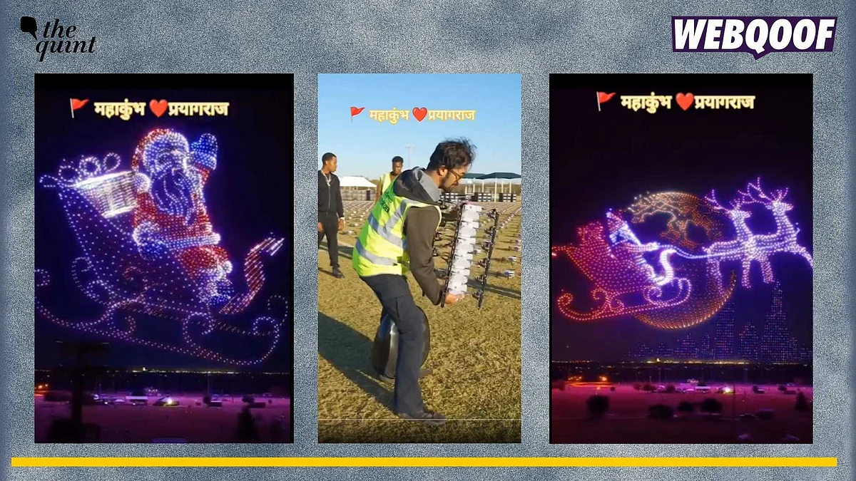 <div class="paragraphs"><p>Fact-check: An old video of a drone show happening in Texas, United States, is being falsely shared as one from Prayagraj's Maha Kumbh Mela 2025.</p></div>