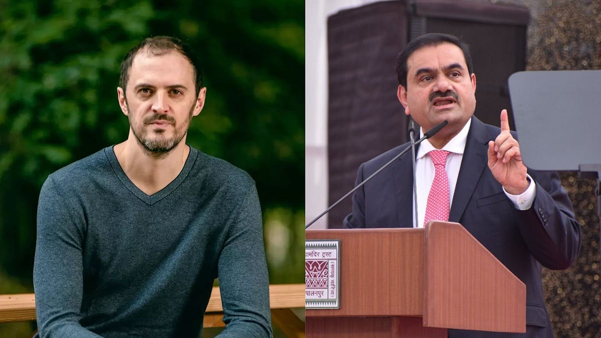 <div class="paragraphs"><p>Nate Anderson (left), who founded Hindenburg Research in 2017, set out to highlight problems that lurked beneath the surface at firms across the globe.&nbsp;Perhaps one of its most headline-grabbing work was in its uncovering alleged stock manipulation and accounting fraud committed by the Indian conglomerate, the Adani Group, owned by businessman Gautam Adani (right).&nbsp;</p></div>