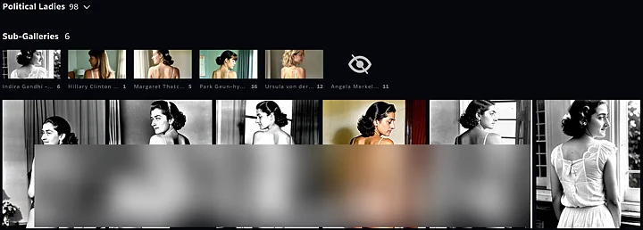 These images are generated using AI and are not real, as claimed.