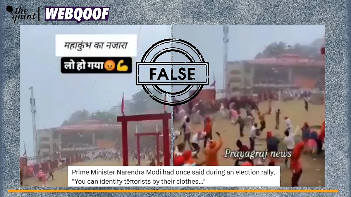 <div class="paragraphs"><p>Fact-Check | The video is old and is unrelated to 2025 Maha Kumbh Mela.</p></div>