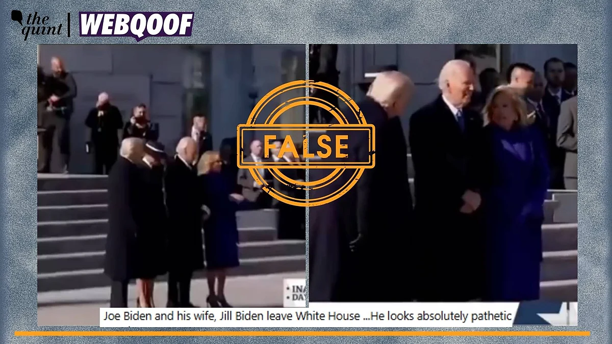 <div class="paragraphs"><p>Fact-Check | The video has been edited to take a dig at the former US President Joe Biden.</p></div>