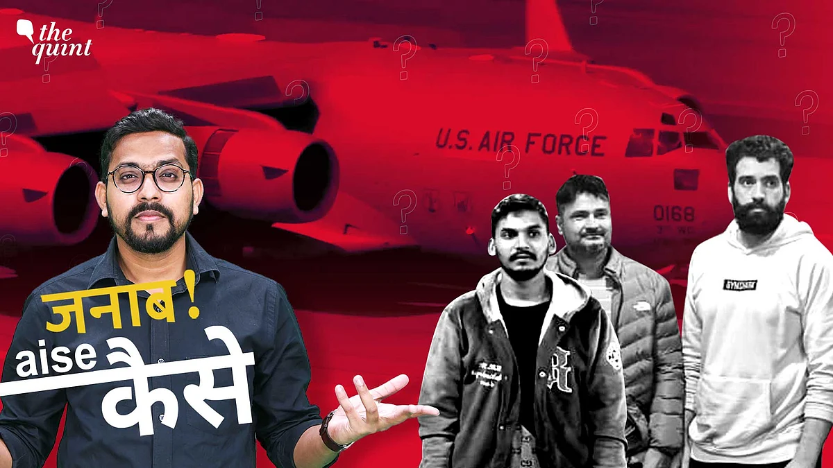 <div class="paragraphs"><p>104 Indians returned to India on a U.S. Air Force plane after being deported. But the real story is why they risked everything to reach the US illegally.</p></div>