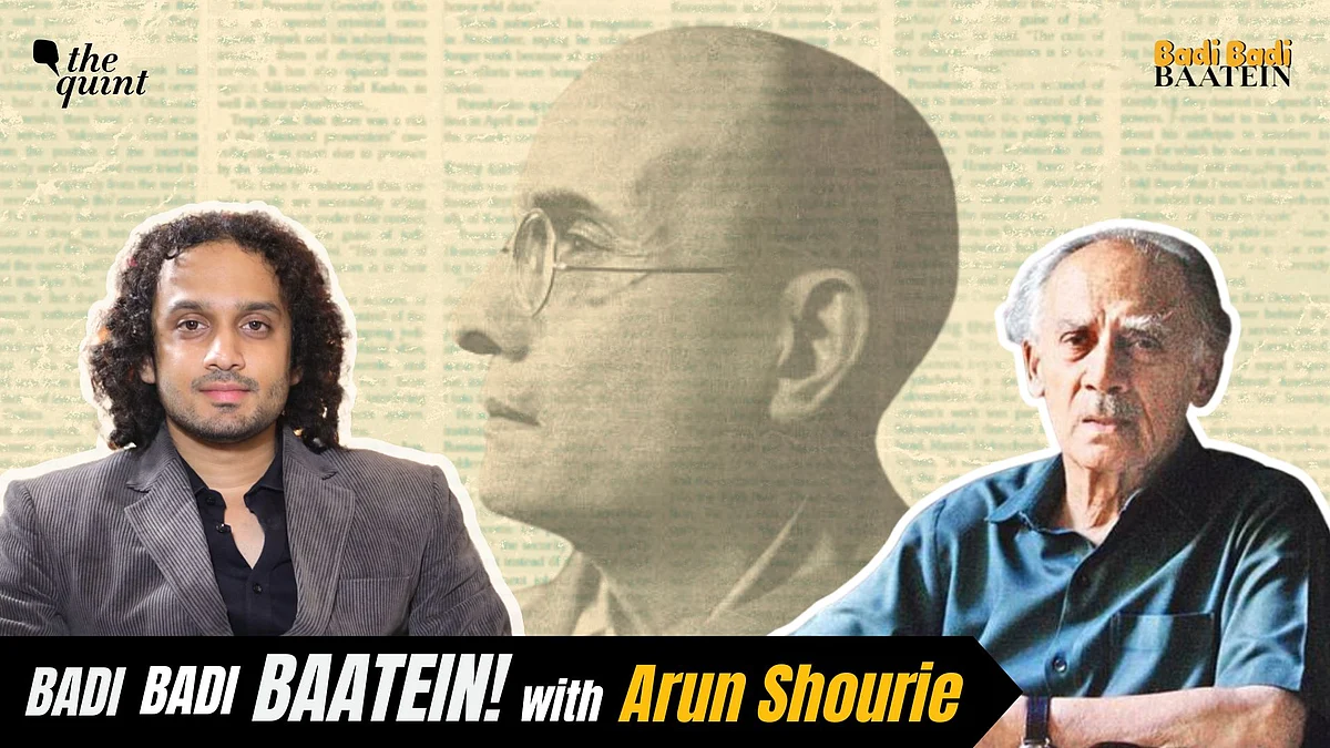 <div class="paragraphs"><p>Arun Shourie talks about his book on Vinayak Damodar Savarkar.</p></div>