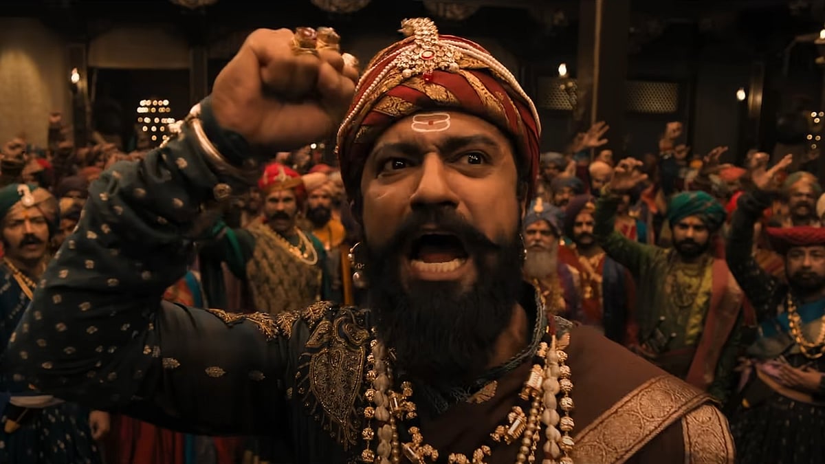 <div class="paragraphs"><p>Vicky Kaushal in a still from<em> Chhaava.</em></p></div>