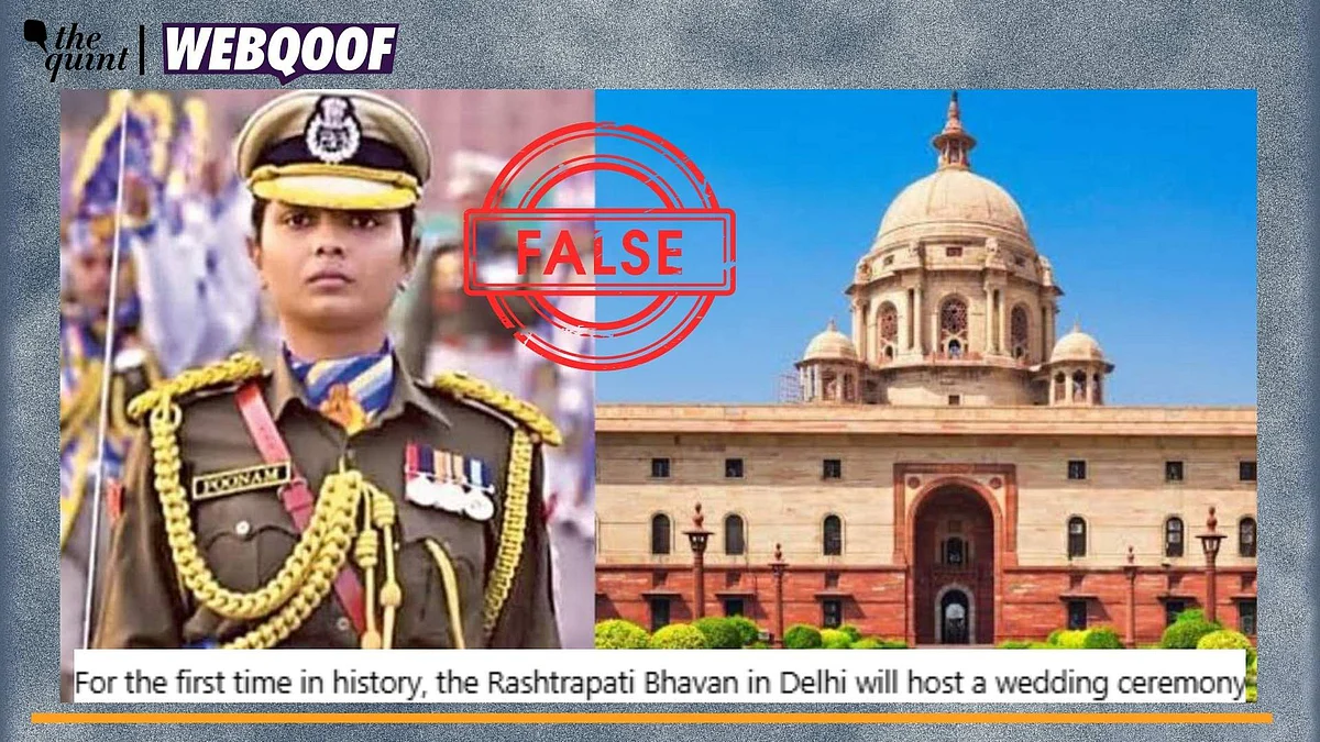 <div class="paragraphs"><p>Fact-Check | The viral claim of the Rashtrapati Bhavan hosting its first wedding is false.</p></div>