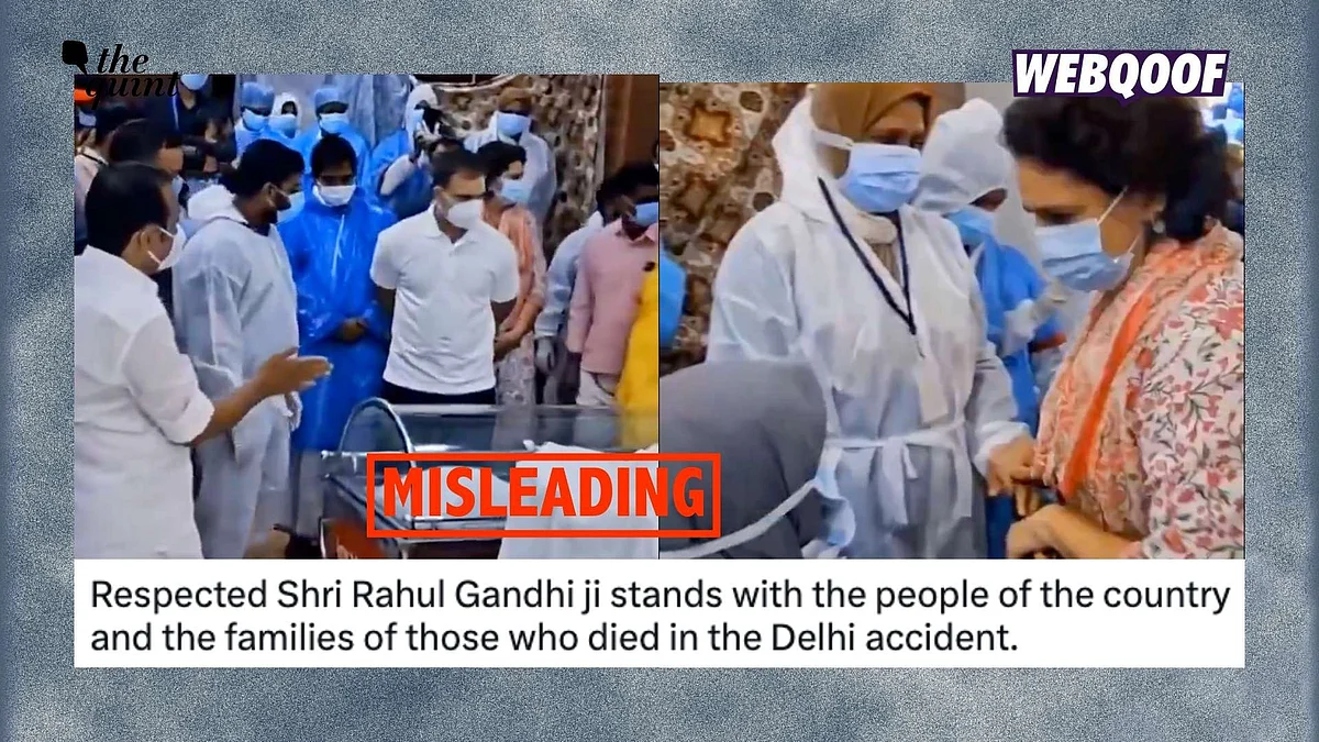 <div class="paragraphs"><p>An old video is being shared with the false claim that it shows Rahul Gandhi and Priyanka Gandhi Vadra visited the victims of the New Delhi Railway Station stampede.</p></div>