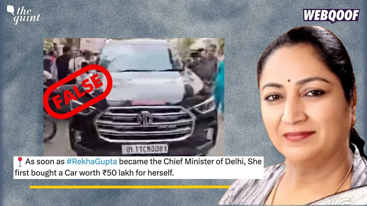 <div class="paragraphs"><p>Fact-Check: This car has been used by previous CMs in Delhi, as well.&nbsp;</p></div>