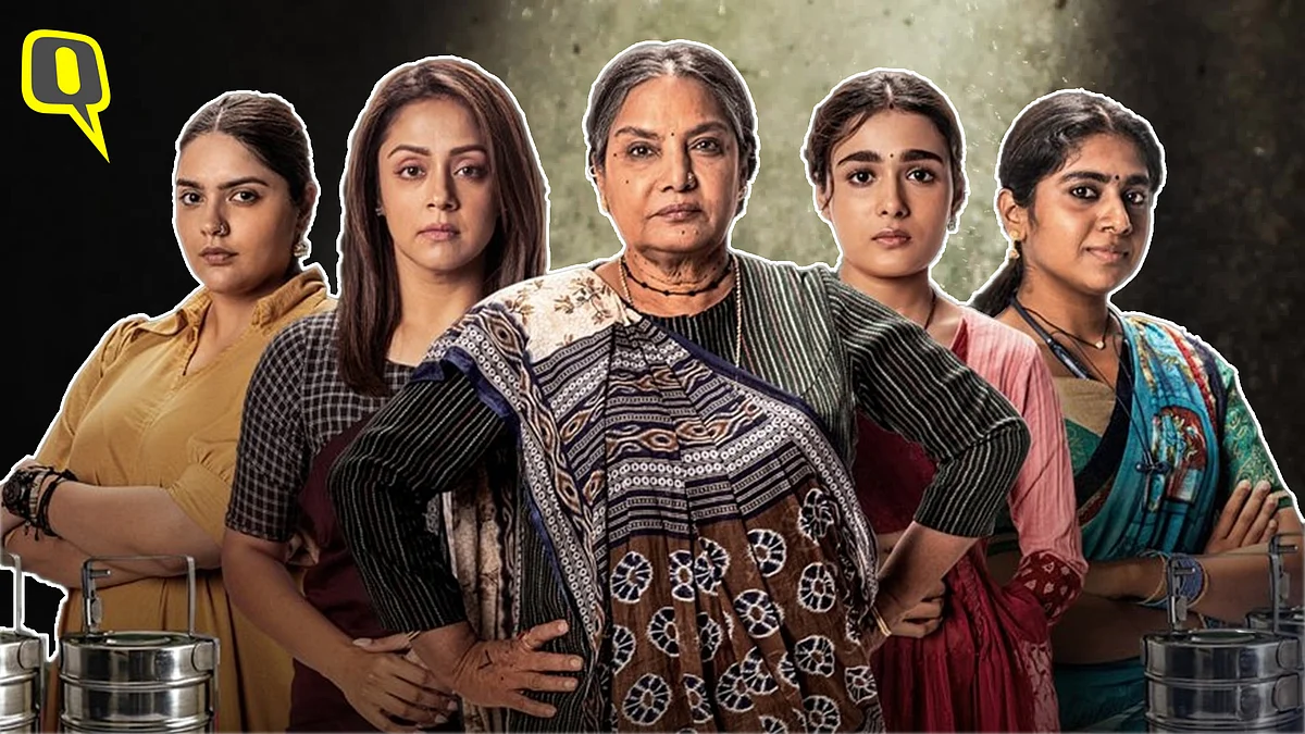 <div class="paragraphs"><p>The cast of Netflix's<em> Dabba Cartel.</em></p></div>