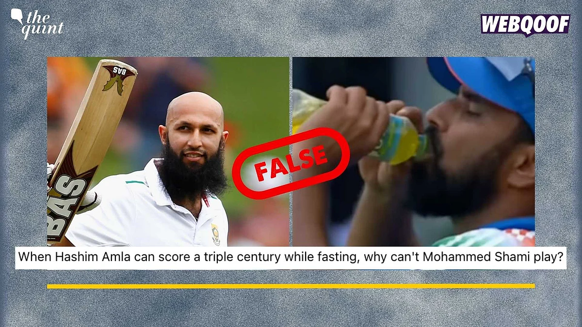 <div class="paragraphs"><p>Fact-Check: Hashim Amla was not fasting when he scored the triple century against England in 2012.</p></div>