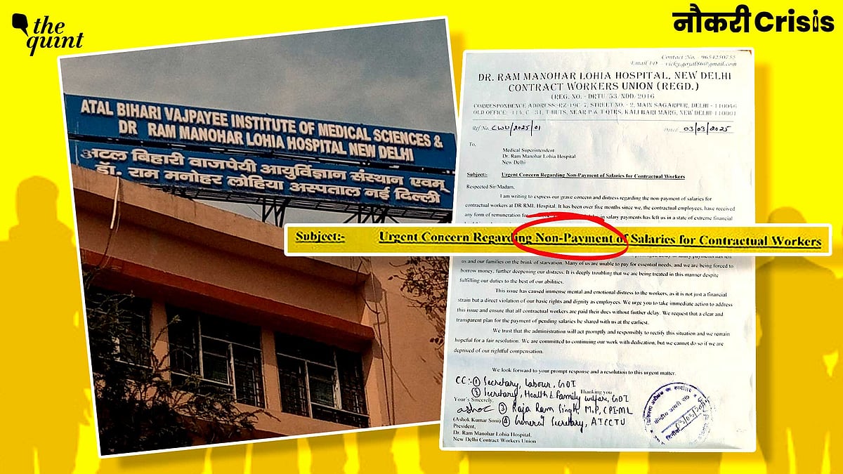 <div class="paragraphs"><p>We speak to RML Hospital's contractual staff about why their salaries are delayed and how they manage to run their households without receiving wages for months:&nbsp;</p></div>