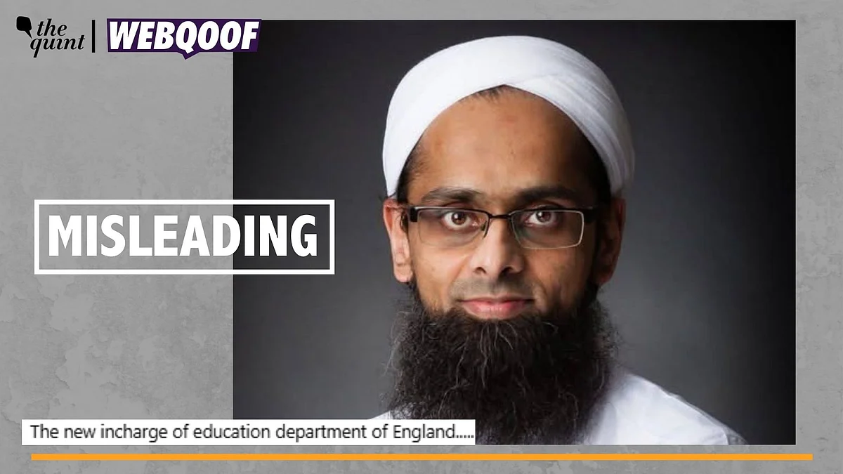 <div class="paragraphs"><p>Fact-Check | The claim of Hamid Patel becoming the new incharge of education department in UK is misleading.</p></div>