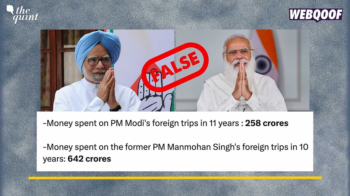<div class="paragraphs"><p>Fact-Check: The claim is false.&nbsp;₹258 crore was spent on PM Modi's  between May 2022 and December 2024</p></div>