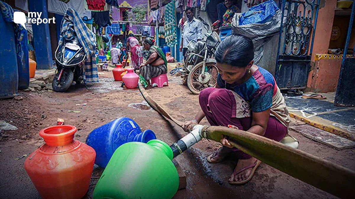 <div class="paragraphs"><p>Residents of Chennai's Indira Nagar are struggling on a daily basis due to water supply issue.</p></div>