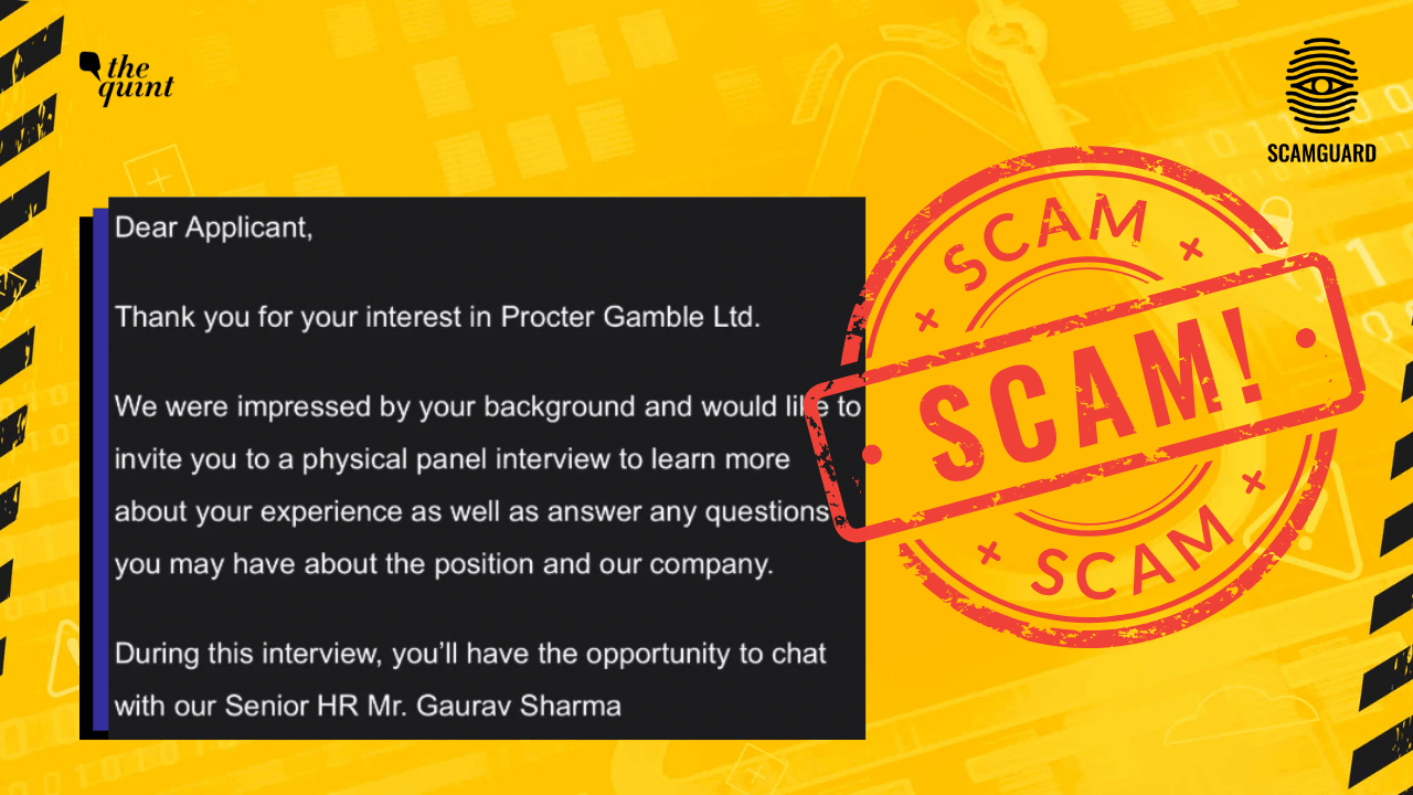 <div class="paragraphs"><p>Scammers are duping their victims using fake job offers at renowned companies.</p></div>