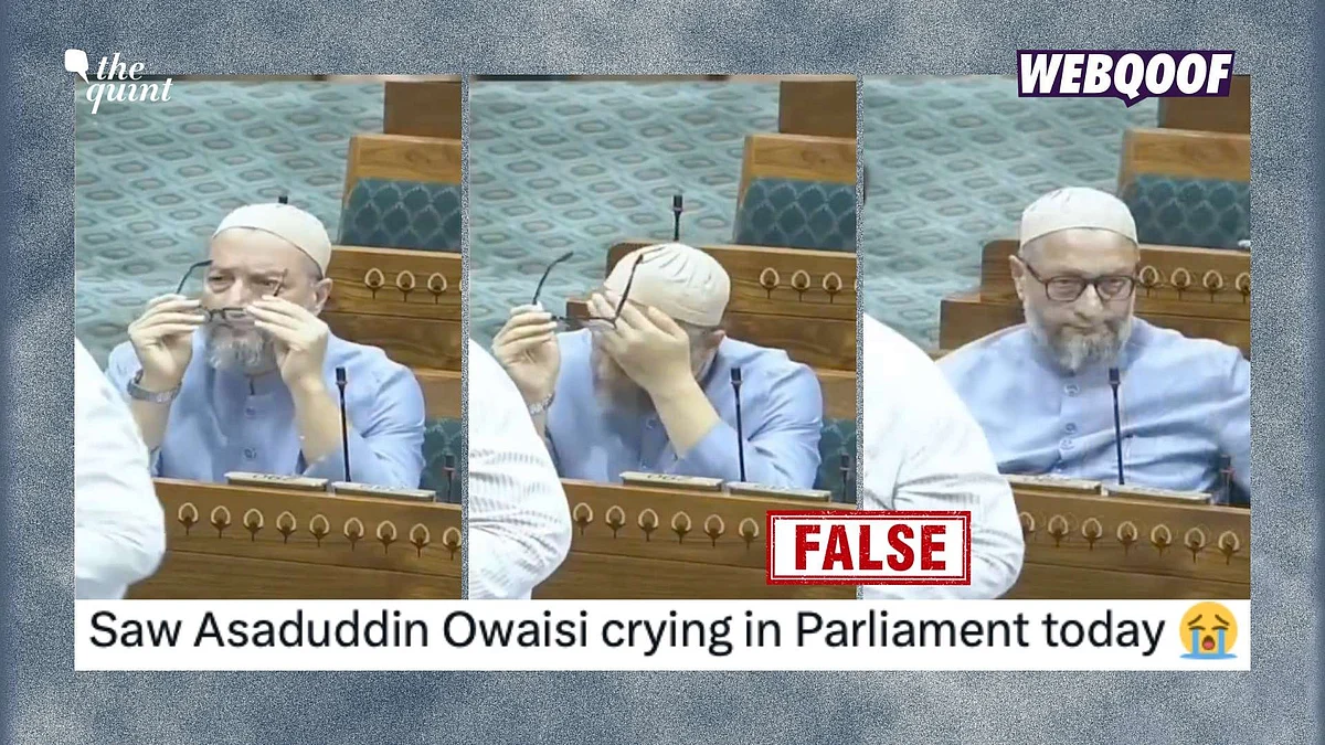 <div class="paragraphs"><p>An old video of AIMIM leader Asaduddin Owaisi is being shared to falsely claim that he cried during or after the debate surrounding the Waqf (Amendment) Act.</p></div>