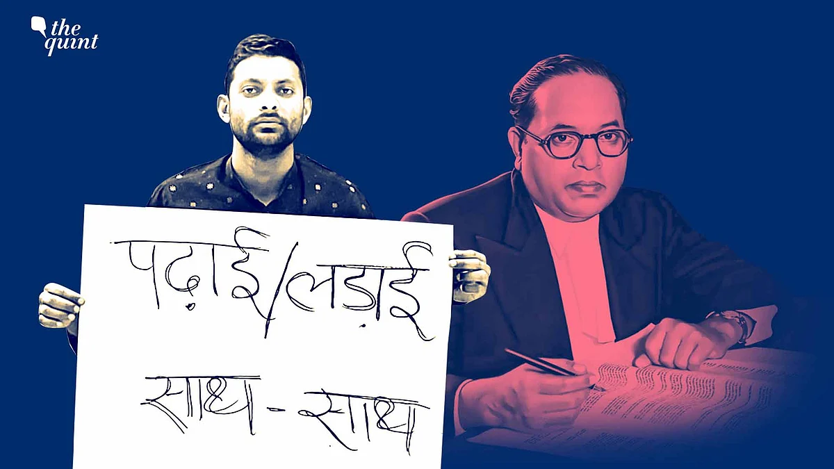 <div class="paragraphs"><p>The image of 26-year-old Sonkar, sleeping on the road, with books, posters, banners and images of BR Ambedkar, BHU co-founder Madan Mohan Malviya, and the Hindu deity Ram scattered near him, resonated across political lines on social media.&nbsp;</p></div>