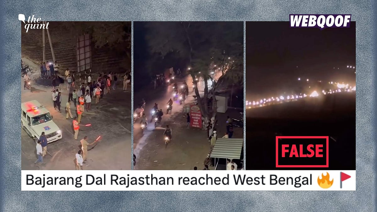 <div class="paragraphs"><p>An old, unrelated videos of bikers riding down the road has gone viral with the false claim that it shows the Bajrang Dal reaching West Bengal amid the recent violence in Murshidabad.</p></div>