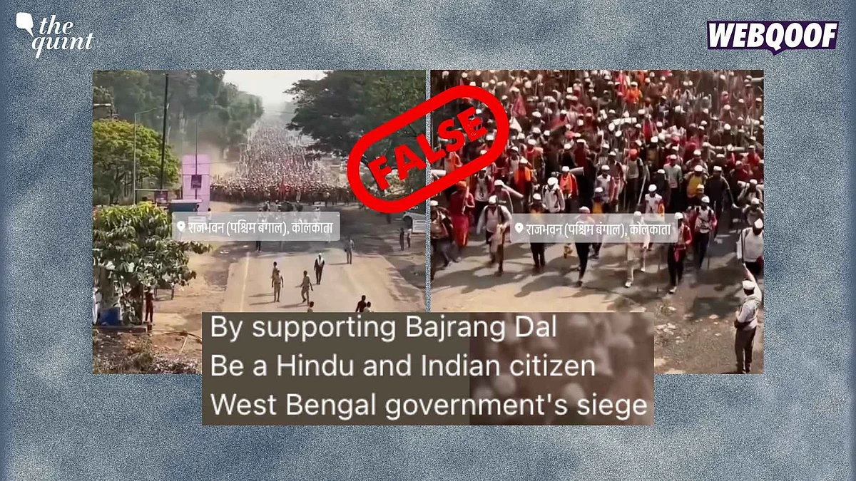 <div class="paragraphs"><p>Fact-Check: This video is from Maharashtra and not West Bengal, as claimed.&nbsp;</p></div>