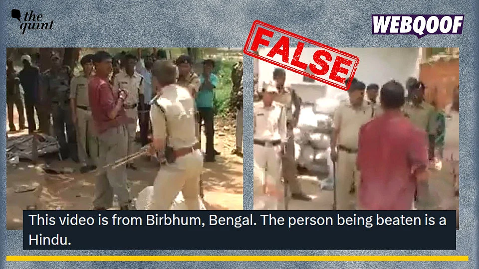 <div class="paragraphs"><p>An old video from Uttar Pradesh is going viral as a recent video from West Bengal and with a false communal claim. </p></div>