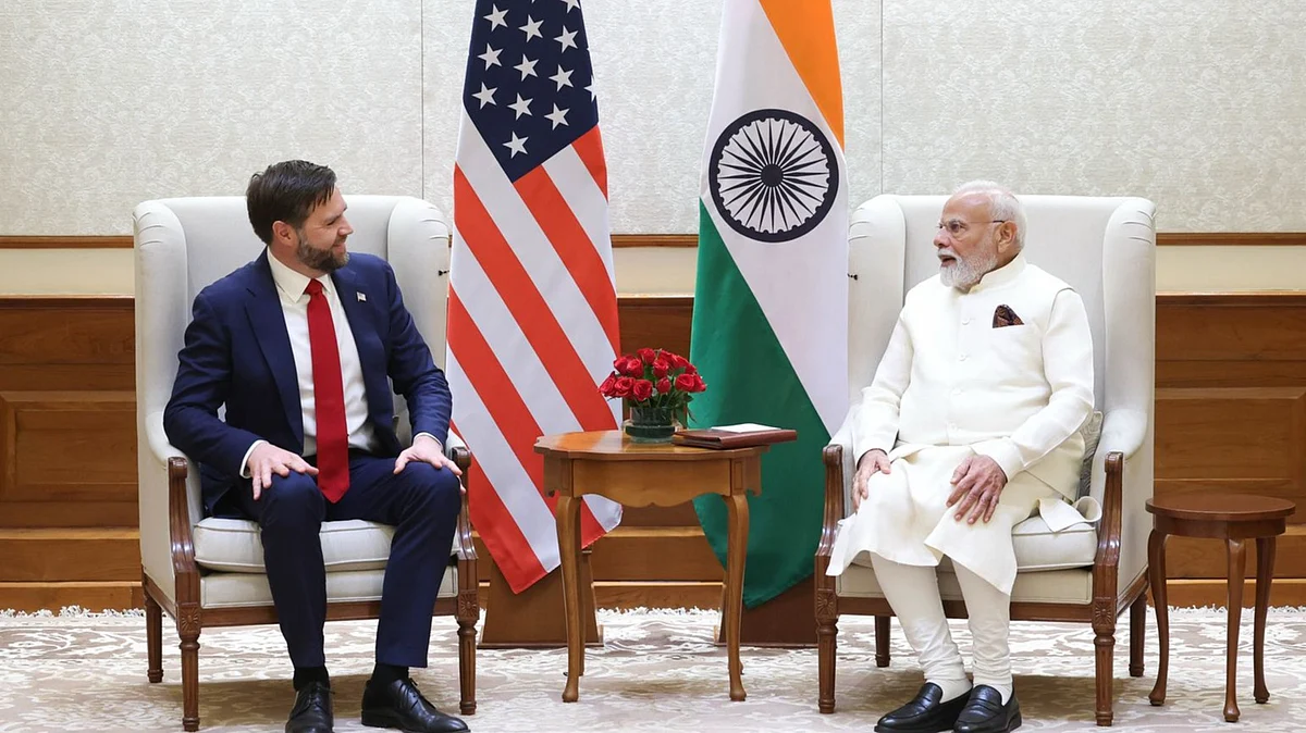 <div class="paragraphs"><p>JD Vance’s visit comes as New Delhi rushes to avoid steep US tariffs and strike an early trade deal to boost ties with the Trump administration.</p></div>