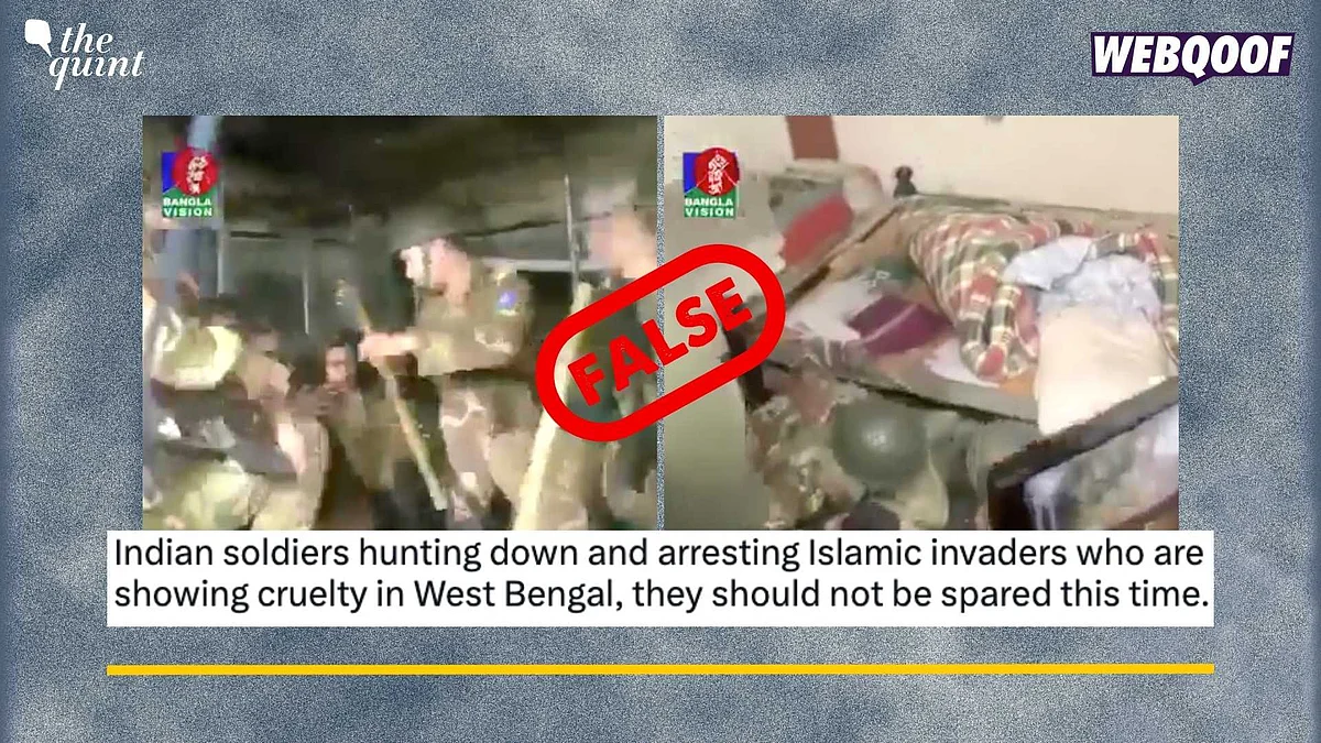 <div class="paragraphs"><p>Fact-Check: This video is from Bangladesh and not West Bengal, as claimed.</p></div>