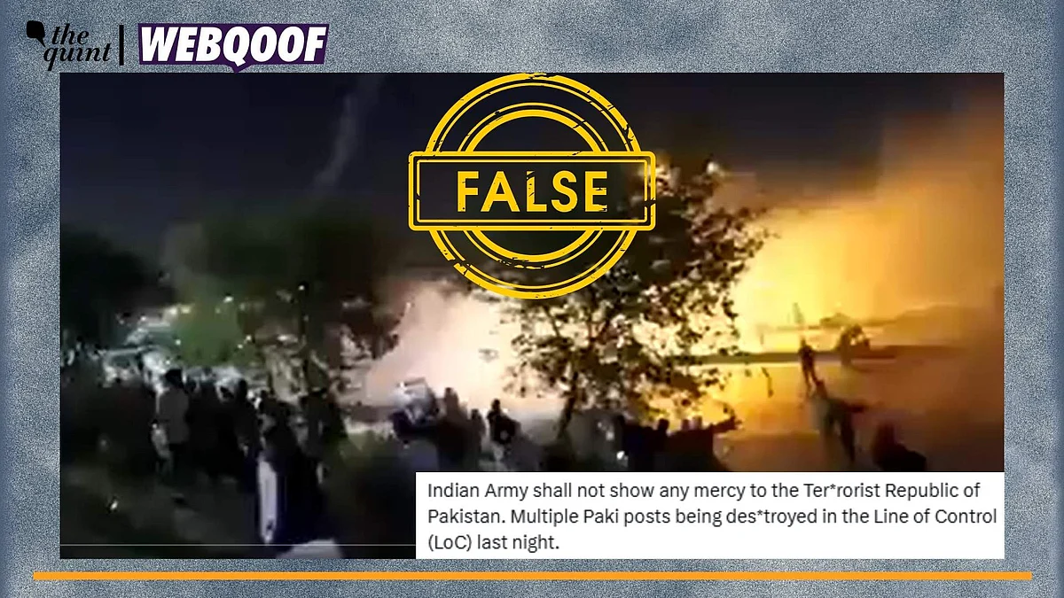 <div class="paragraphs"><p>Fact-Check | The video is old and is being incorrectly shared as a recent one.</p></div>