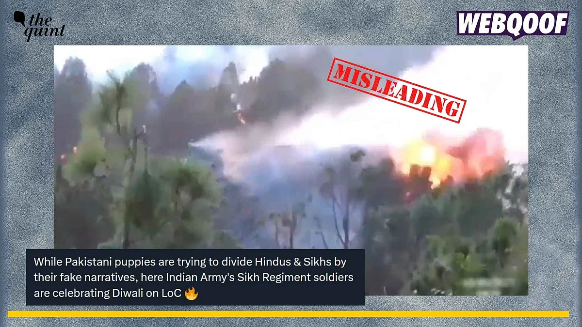 <div class="paragraphs"><p>This video is not recent and does not show Indian army retaliating forces at LoC after the recent Pahalgam attack.</p></div>