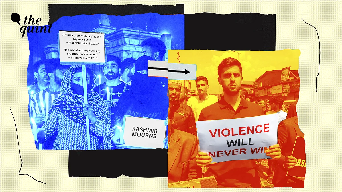 <div class="paragraphs"><p>The sense of grief over the Pahalgam tragedy was palpable. Holding candles in hands, men, women, and children from across the social spectrum, spoke in sombre tones. Gloom and sadness overcast the atmosphere in and around the Valley’s 'emotional heart'—as Lal Chowk is popularly described.</p></div>